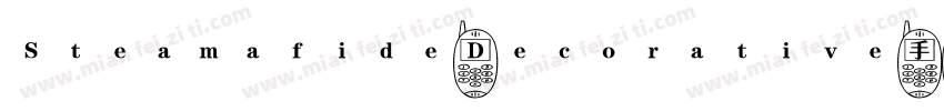 Steamafide Decorative手机版字体转换